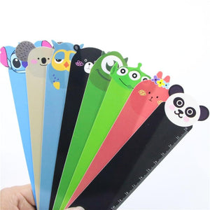 1 PC Random Panda Owl Straight Ruler