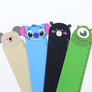 1 PC Random Panda Owl Straight Ruler